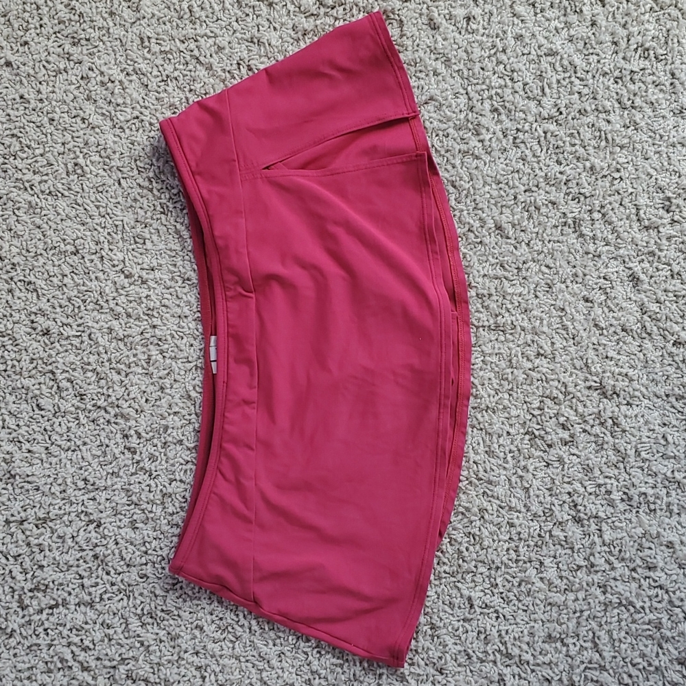 Perry Ellis pink swim skirt M